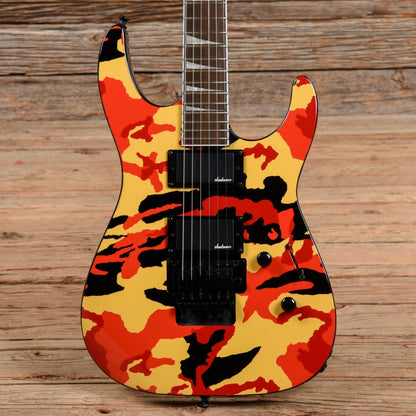 Jackson X Series Soloist SLX DX Camo Multi-Color Camo Electric Guitars / Solid Body