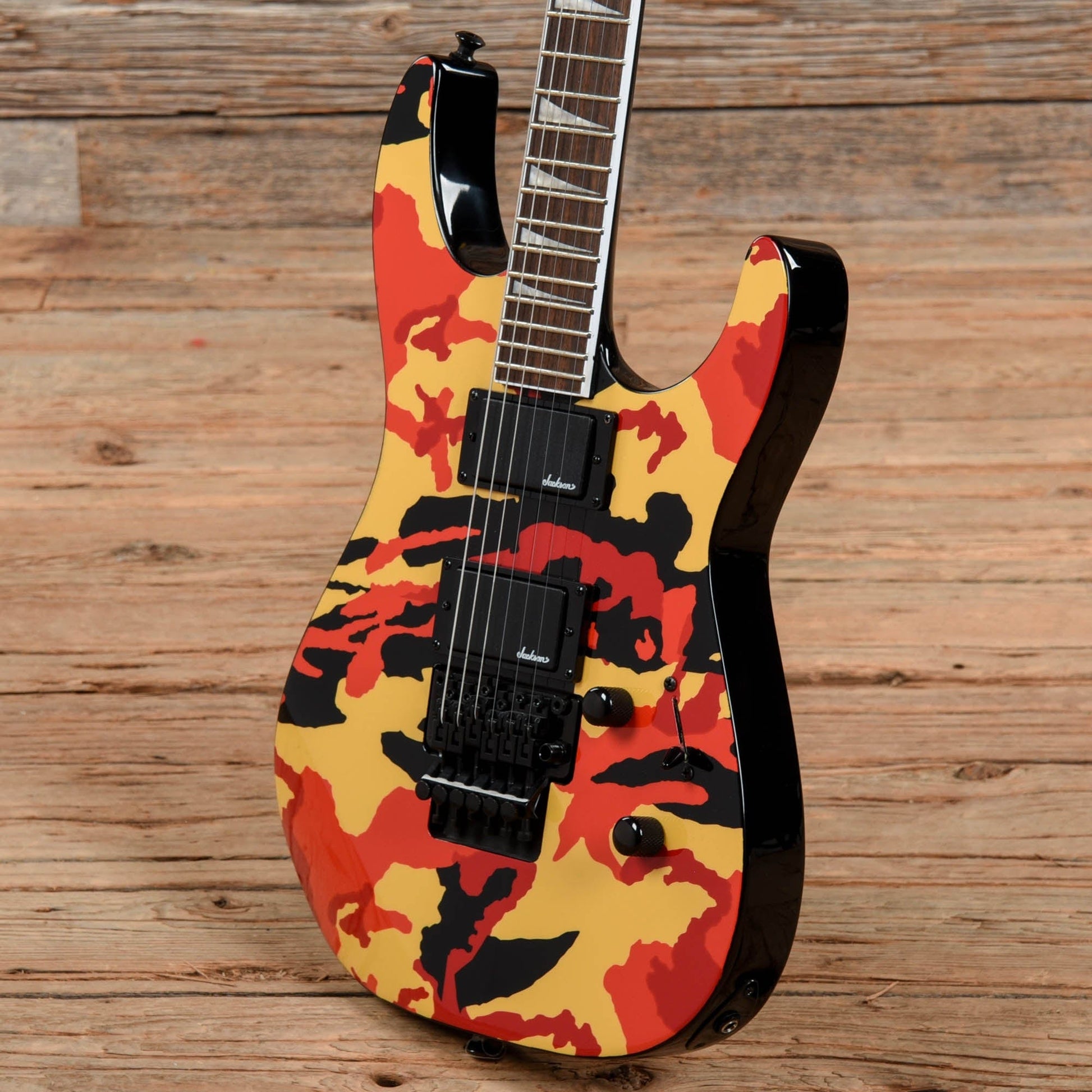 Jackson X Series Soloist SLX DX Camo Multi-Color Camo Electric Guitars / Solid Body