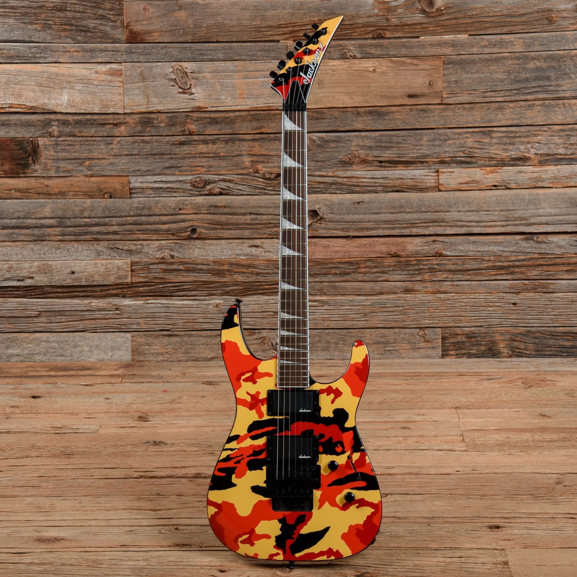 Jackson X Series Soloist SLX DX Camo Multi-Color Camo Electric Guitars / Solid Body