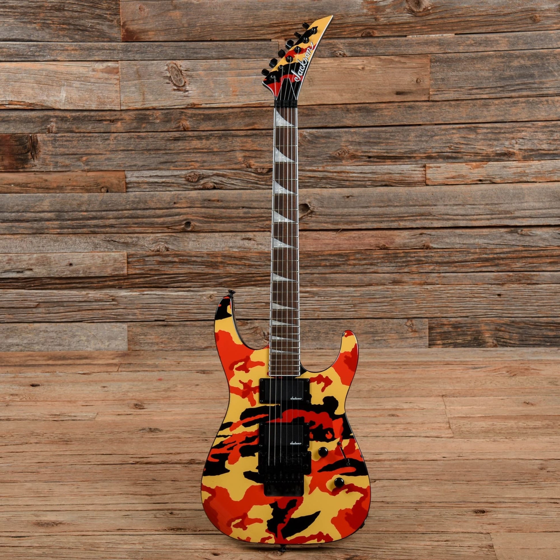 Jackson X Series Soloist SLX DX Camo Multi-Color Camo Electric Guitars / Solid Body