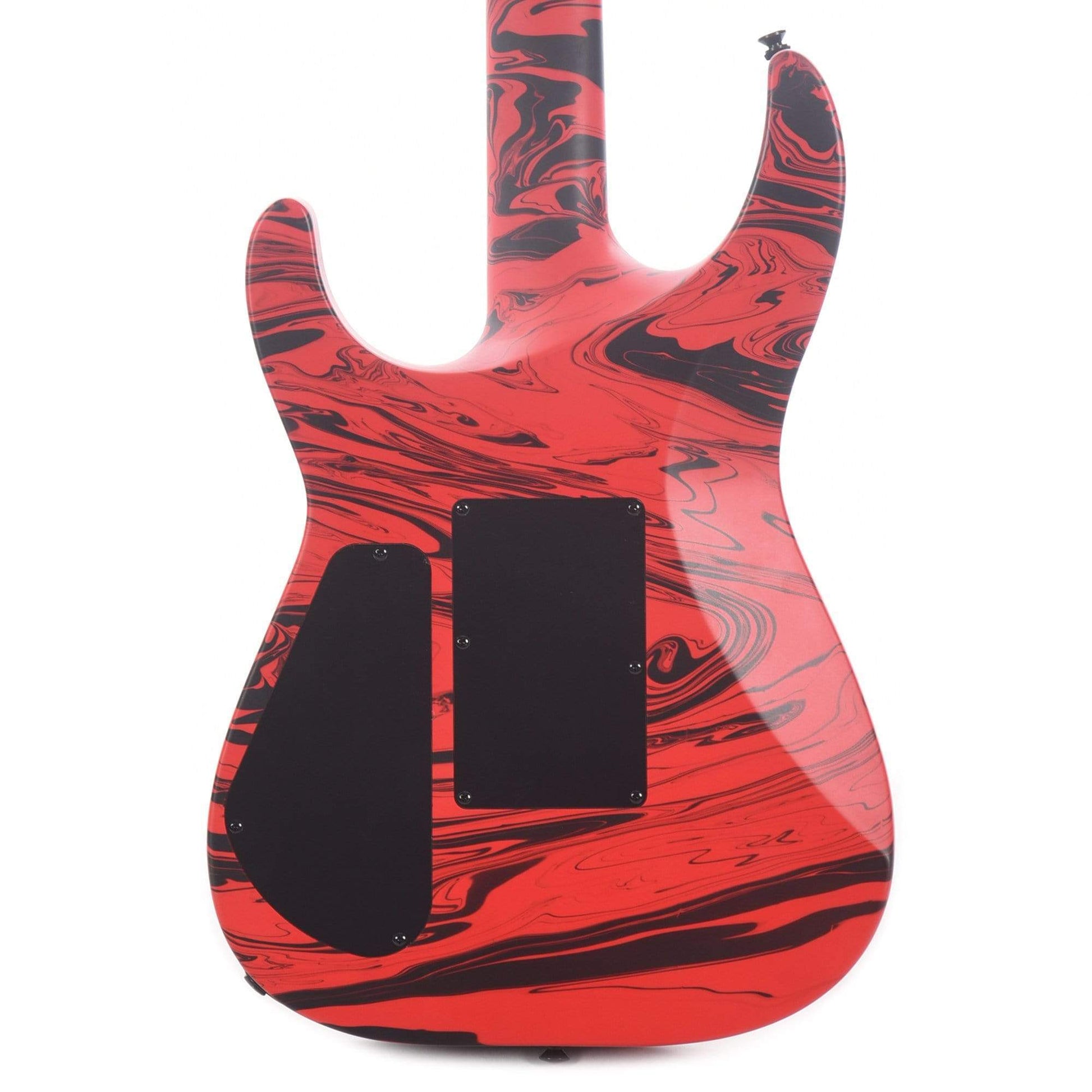 Jackson X Series Soloist SLX DX Swirl Satin Red Swirl Electric Guitars / Solid Body