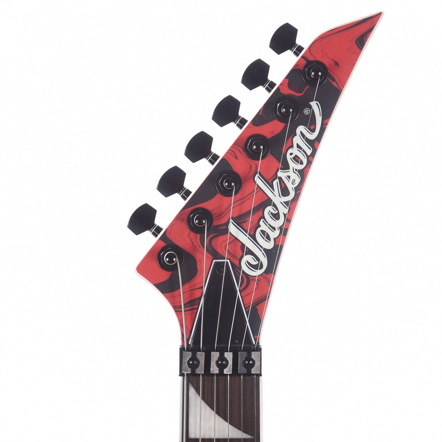 Jackson X Series Soloist SLX DX Swirl Satin Red Swirl Electric Guitars / Solid Body