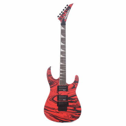 Jackson X Series Soloist SLX DX Swirl Satin Red Swirl Electric Guitars / Solid Body
