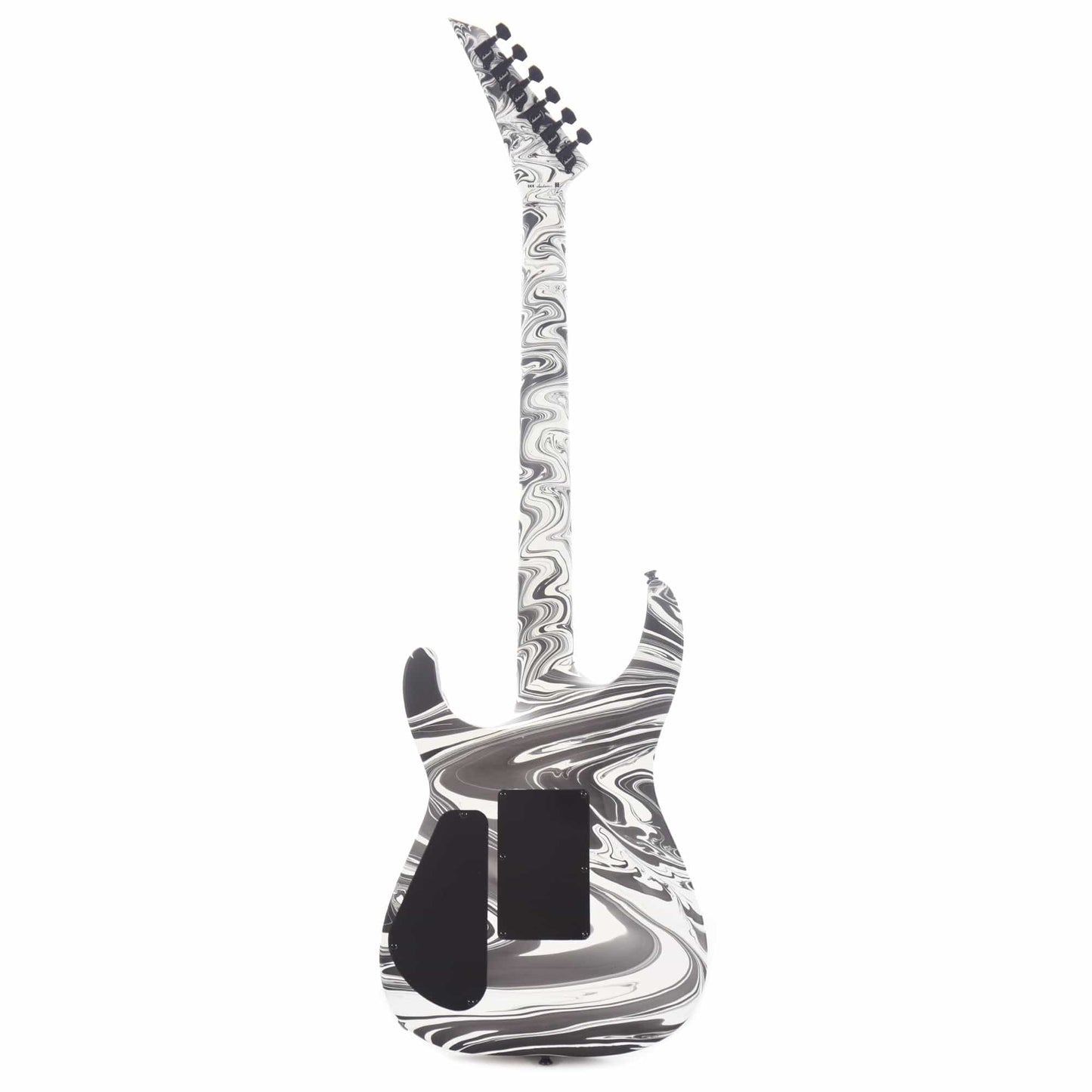 Jackson X Series Soloist SLX DX Swirl Satin White Swirl Electric Guitars / Solid Body
