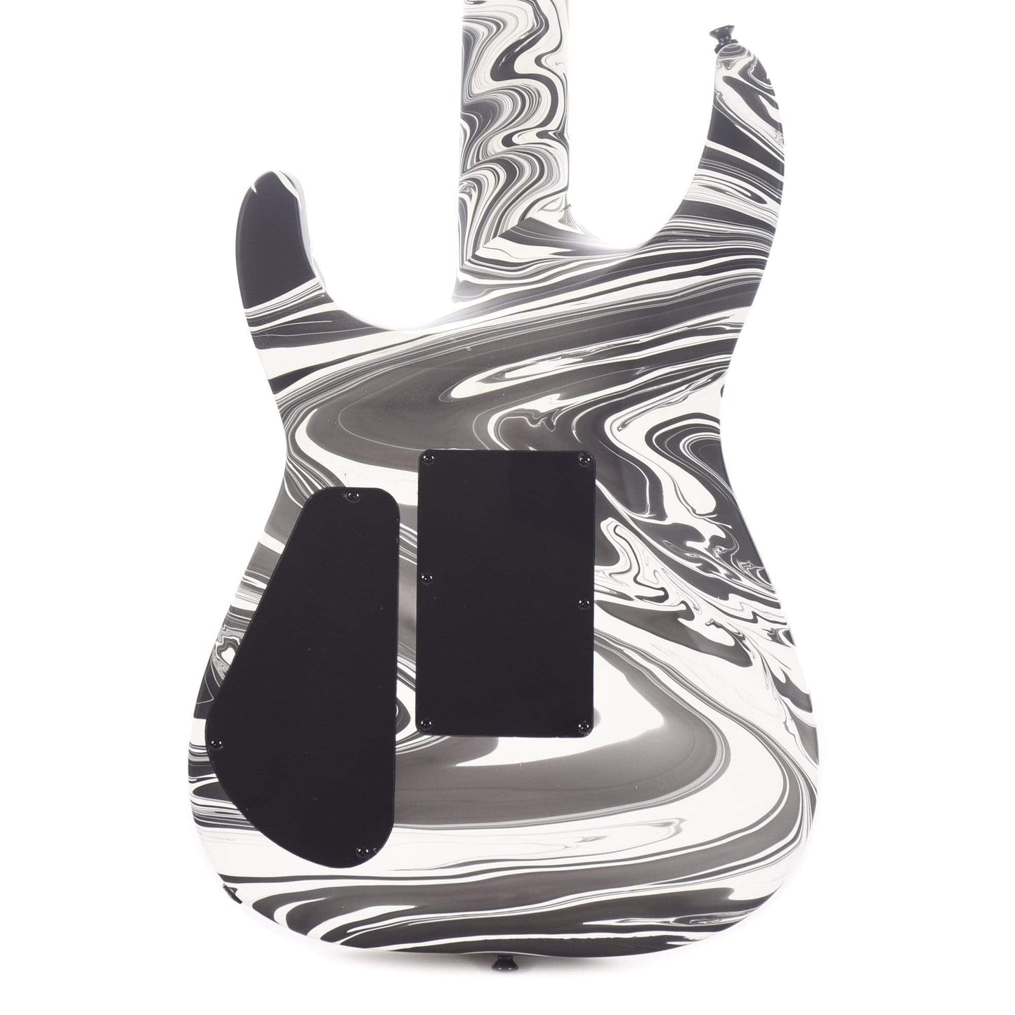 Jackson X Series Soloist SLX DX Swirl Satin White Swirl Electric Guitars / Solid Body