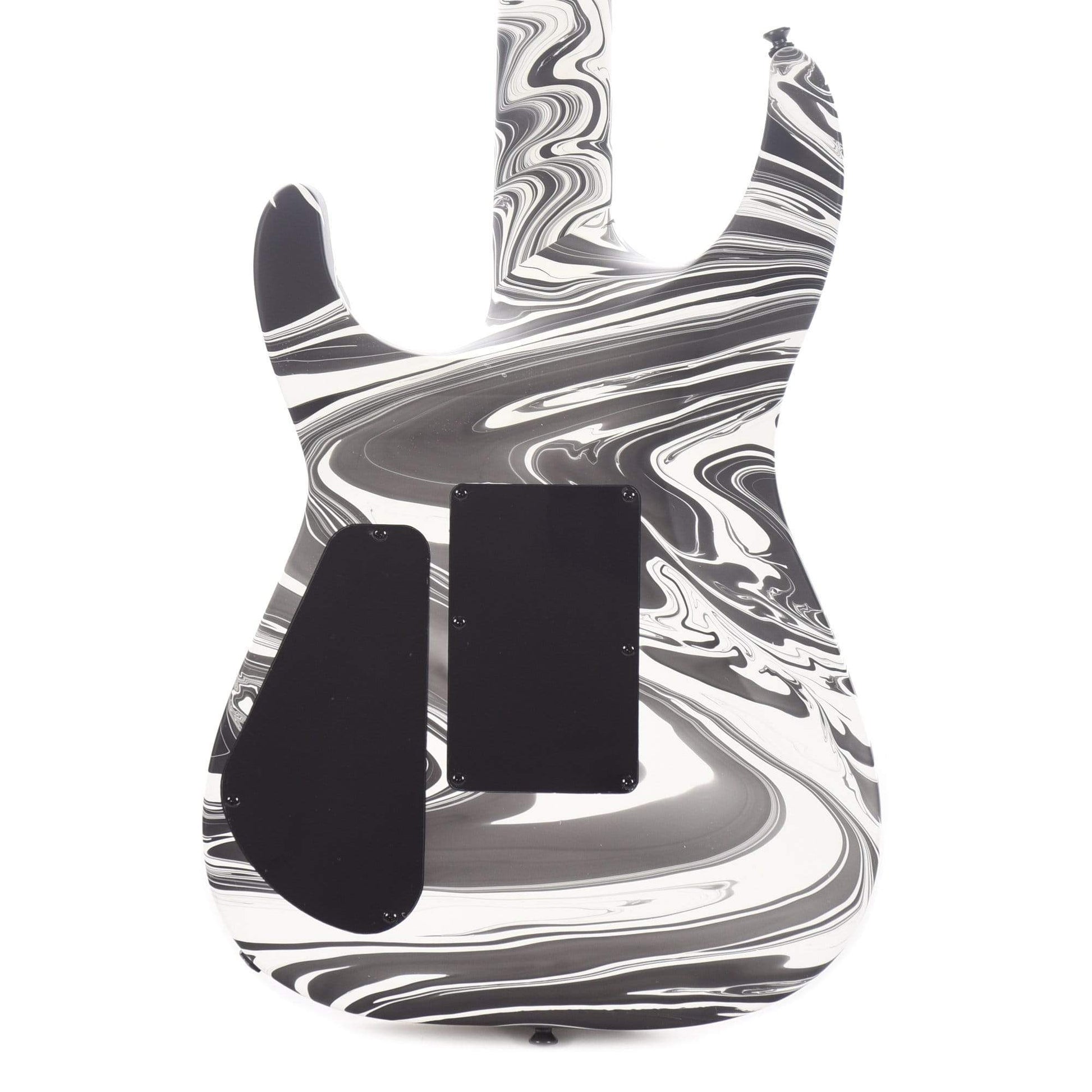 Jackson X Series Soloist SLX DX Swirl Satin White Swirl Electric Guitars / Solid Body