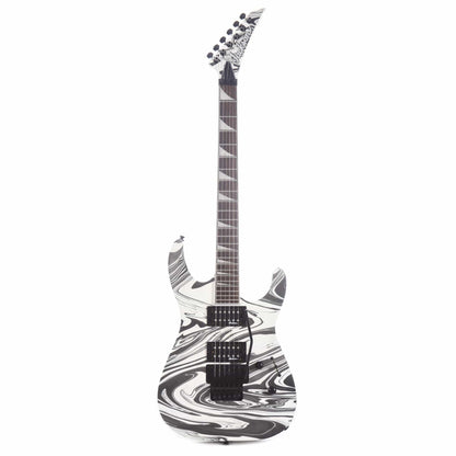Jackson X Series Soloist SLX DX Swirl Satin White Swirl Electric Guitars / Solid Body