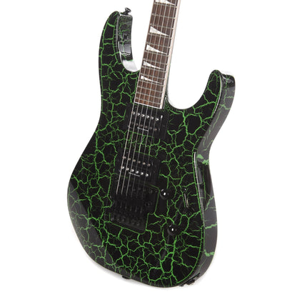 Jackson X Series Soloist SLX Slime Green Crackle Electric Guitars / Solid Body