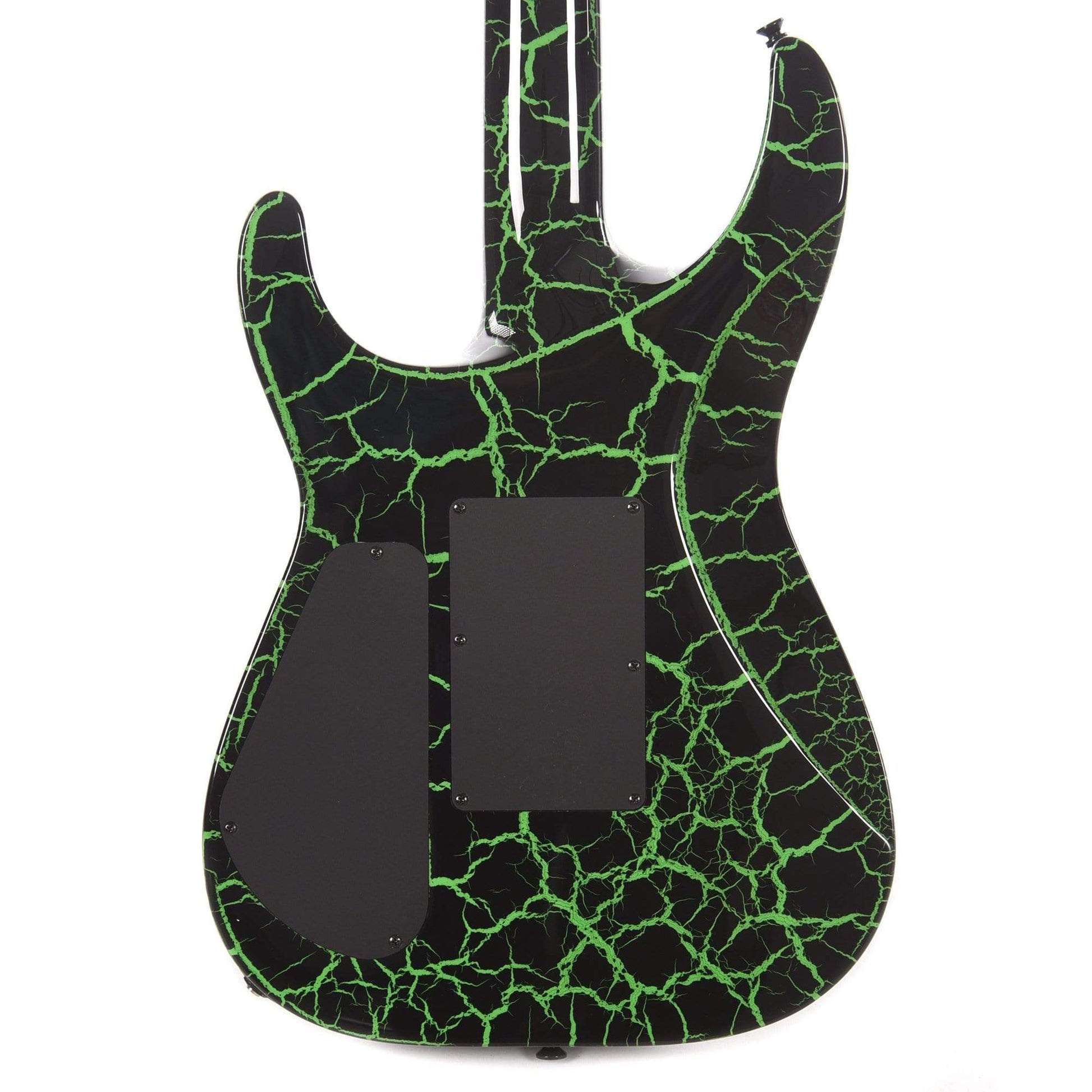 Jackson X Series Soloist SLX Slime Green Crackle Electric Guitars / Solid Body