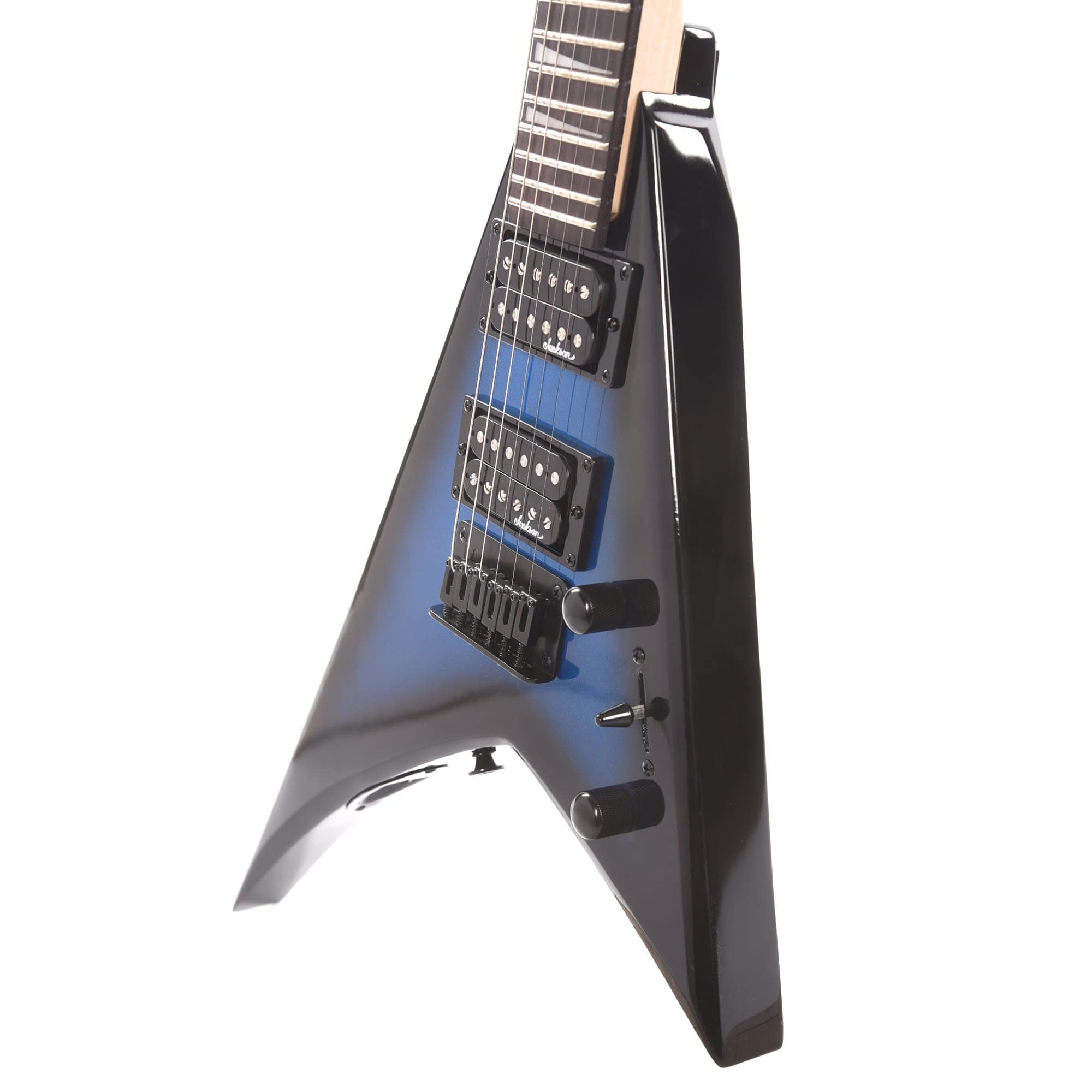 Jackson JS1X Randy Rhoads Minion Metallic Blue Burst Electric Guitars / Travel / Mini