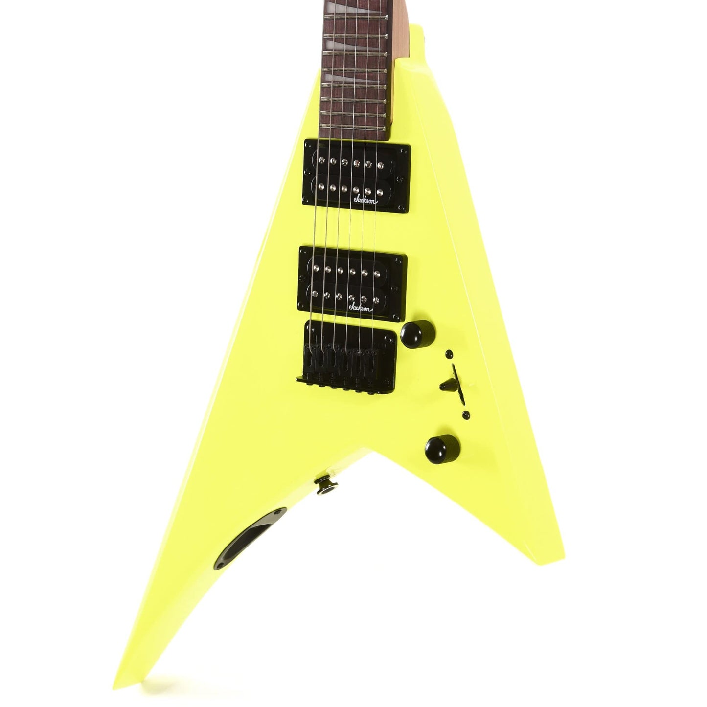 Jackson JS1X Randy Rhoads Minion Neon Yellow Electric Guitars / Travel / Mini
