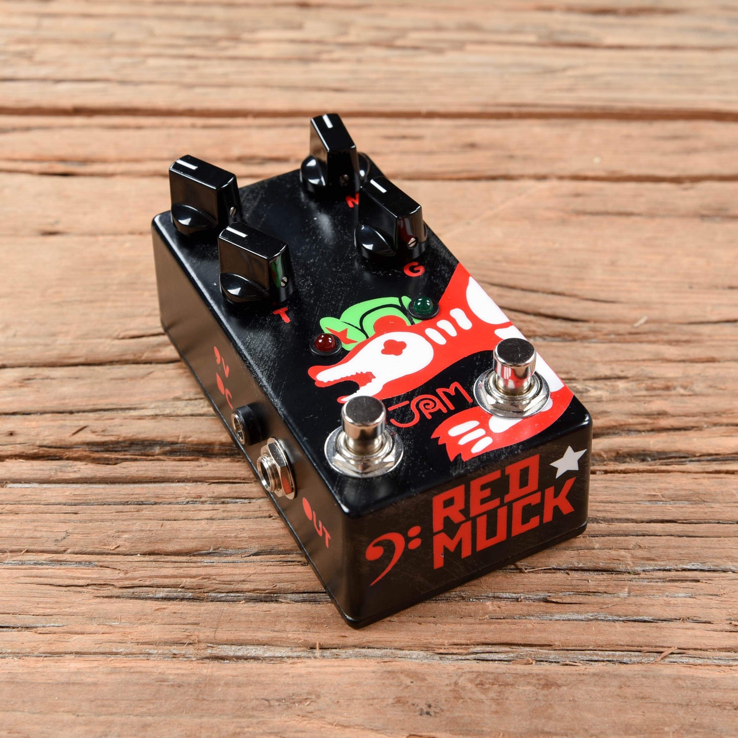 JAM Pedals Red Muck Bass Effects and Pedals / Bass Pedals