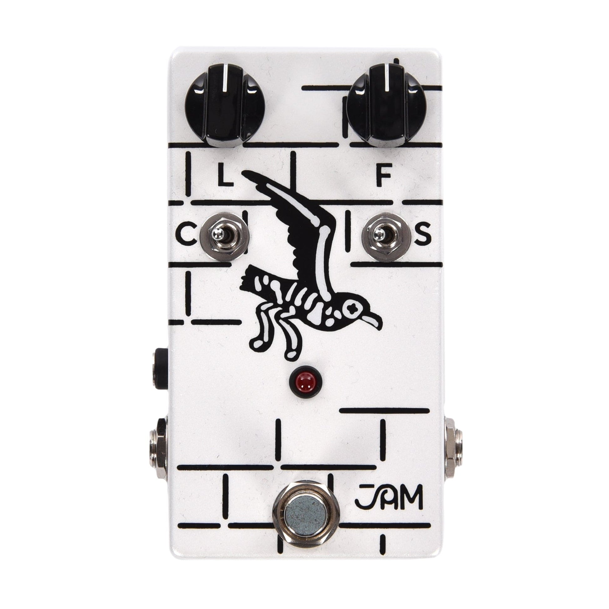 cocked wah pedal JAM Pedals Seagull Cocked Wah Pedal