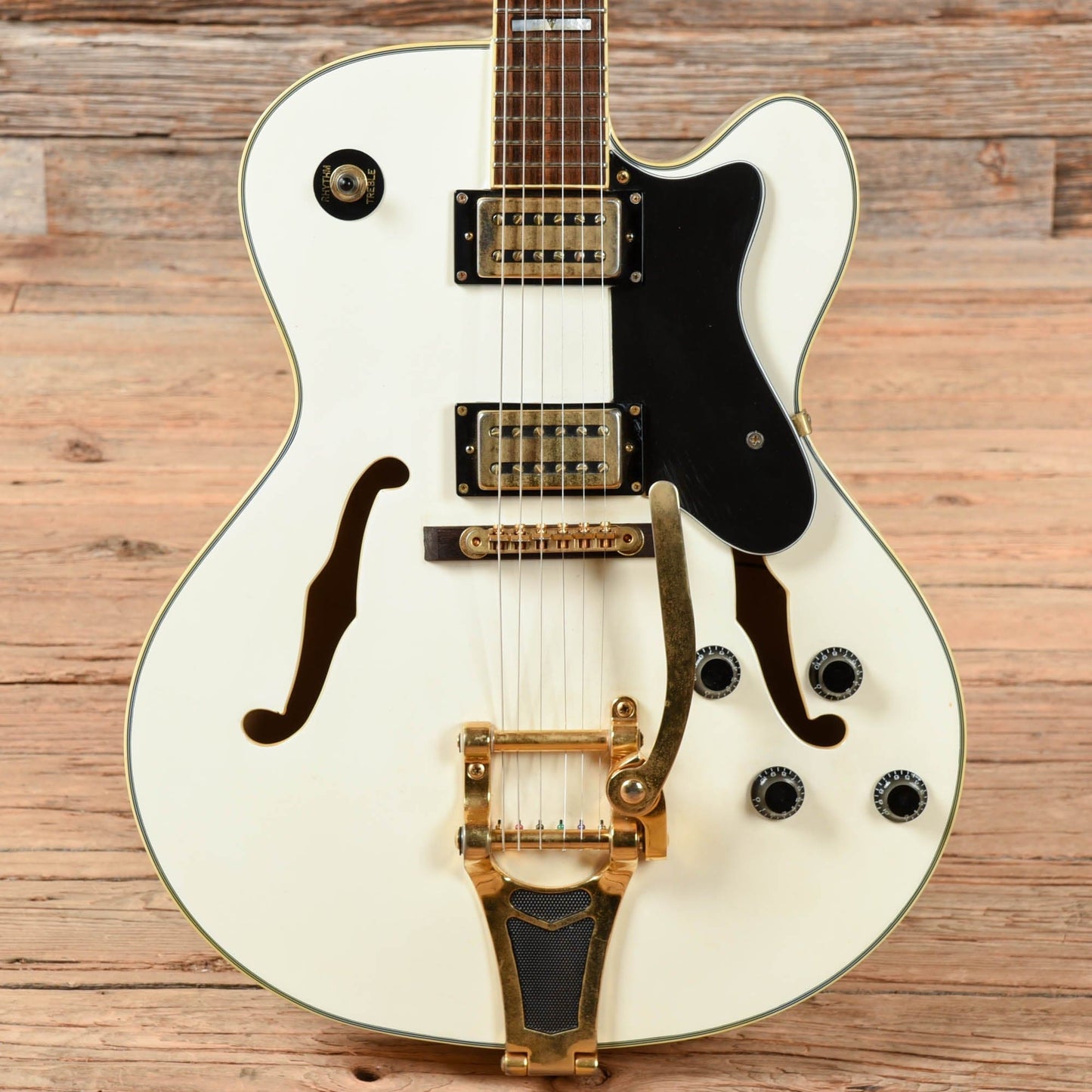 Jay Turser Colonel Hollowbody White Electric Guitars / Hollow Body