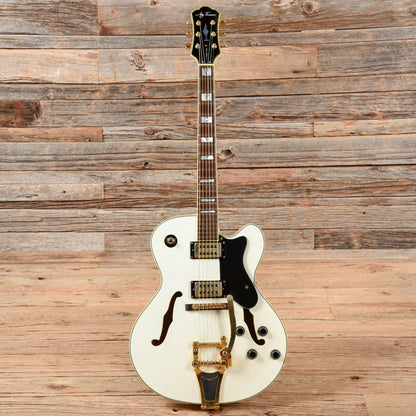 Jay Turser Colonel Hollowbody White Electric Guitars / Hollow Body
