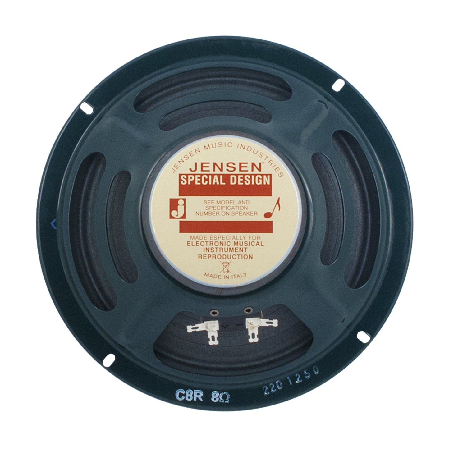 Jensen C8R Ceramic, 25W 8", 4ohm Speaker Parts / Replacement Speakers