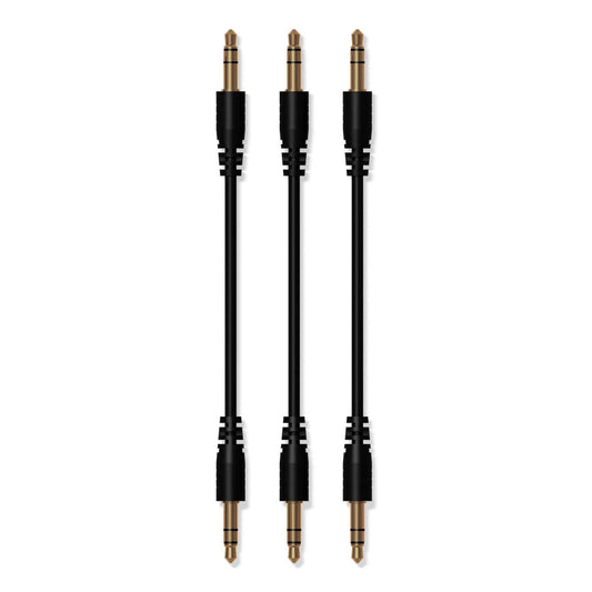 Jenstech MC-3 PO Sync Cable 3-Pack for Teenage Engineering Pocket Operators Accessories / Cables