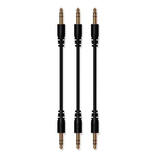 Jenstech MC-3 PO Sync Cable 3-Pack for Teenage Engineering Pocket Operators Accessories / Cables