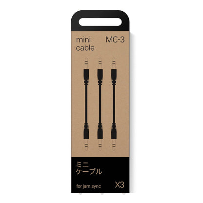 Jenstech MC-3 PO Sync Cable 3-Pack for Teenage Engineering Pocket Operators Accessories / Cables