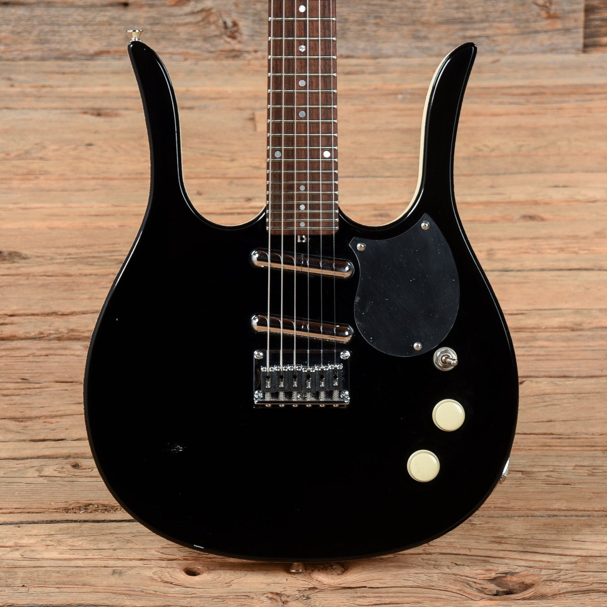 Jerry Jones Guitarlin Black Electric Guitars / Hollow Body