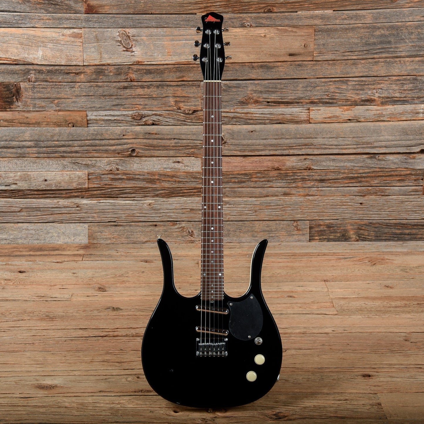 Jerry Jones Guitarlin Black Electric Guitars / Hollow Body