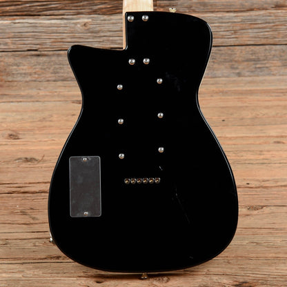 Jerry Jones Neptune Baritone Black Electric Guitars / Hollow Body