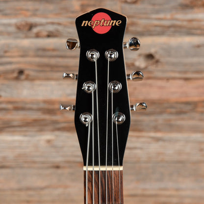 Jerry Jones Neptune Baritone Black Electric Guitars / Hollow Body