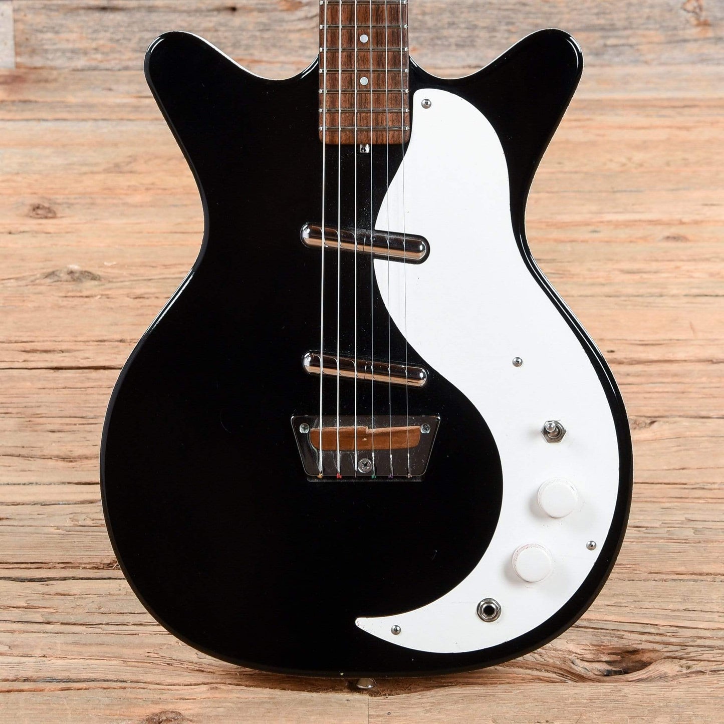 Jerry Jones Shorthorn Jimmy Page Model Black 1993 Electric Guitars / Solid Body