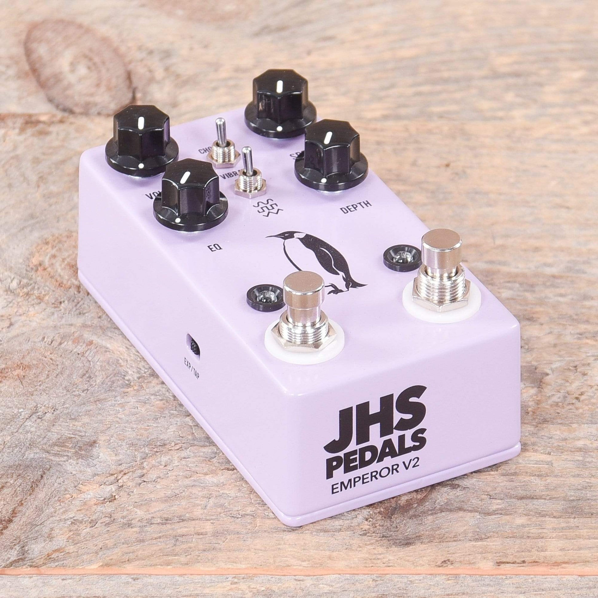 jhs vibrato pedal JHS Emperor v2 Analog Chorus/Vibrato w/ Tap Tempo – Chicago Music Exchange