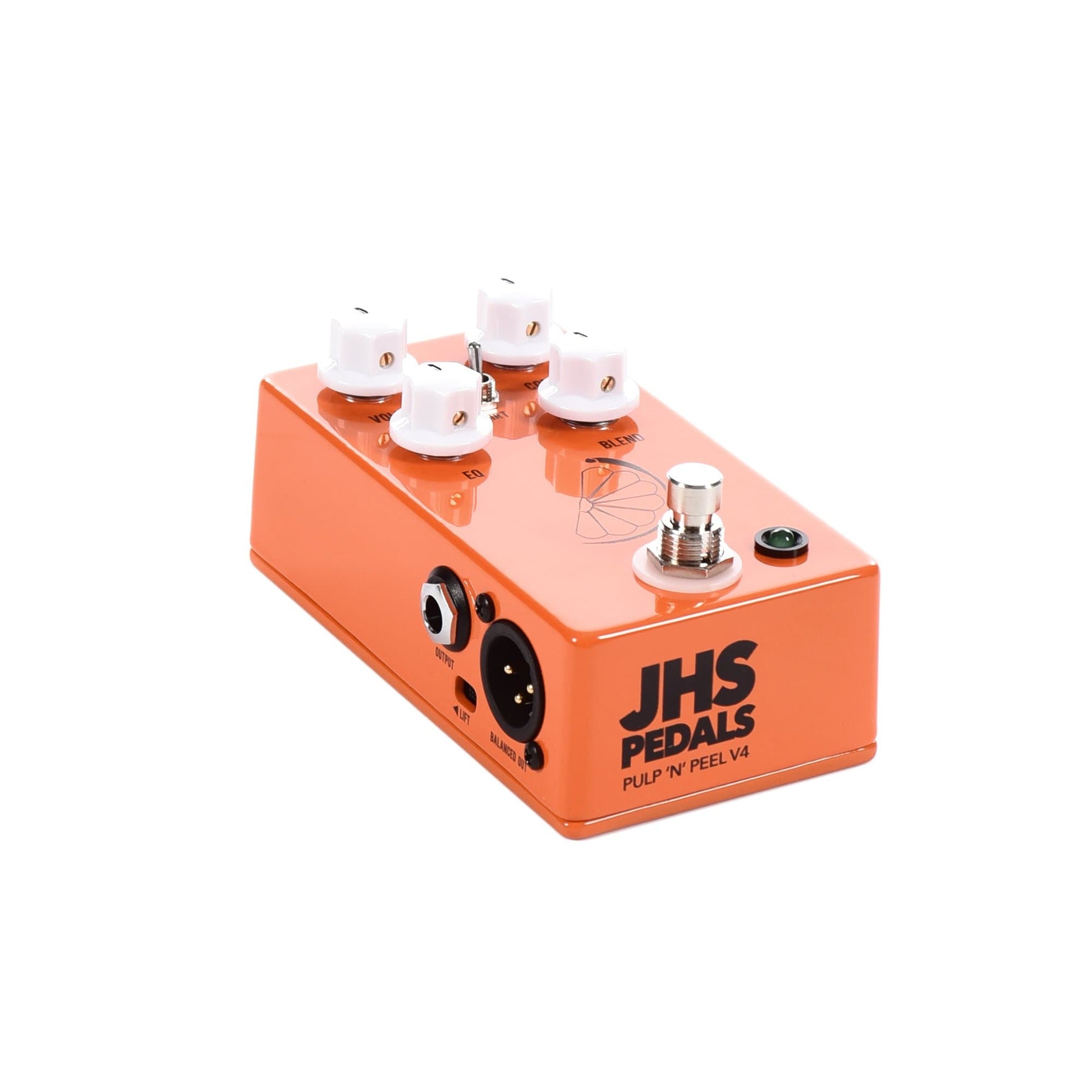 jhs pedals pulp n peel v4 JHS Pulp 'N Peel Compressor V4 Soft Switching – Chicago Music Exchange