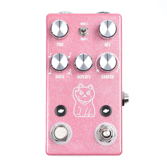 JHS Lucky Cat Delay Pink Effects and Pedals / Delay