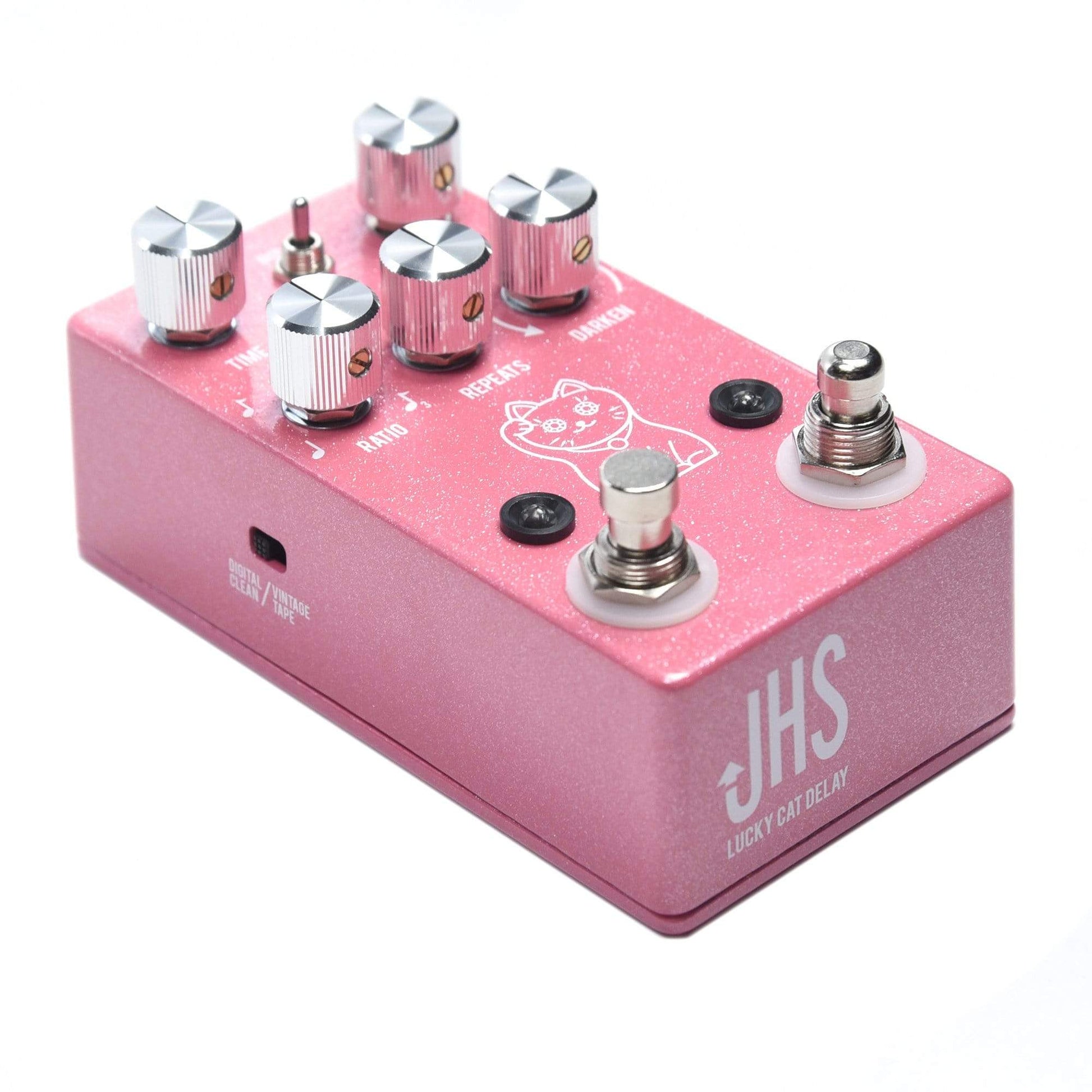 jhs pedals lucky cat JHS Lucky Cat Delay Pink