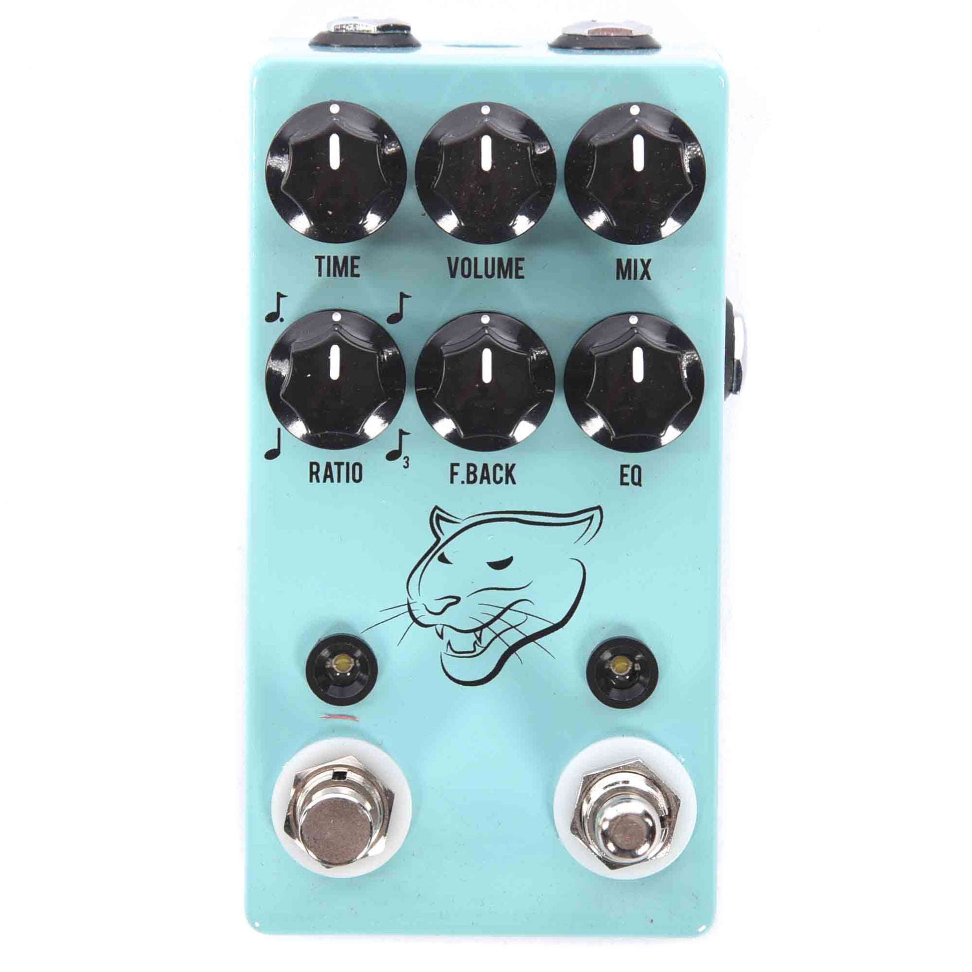 best delay pedal with tap tempo JHS Panter Cub v2 Analog Delay w/ Tap Tempo