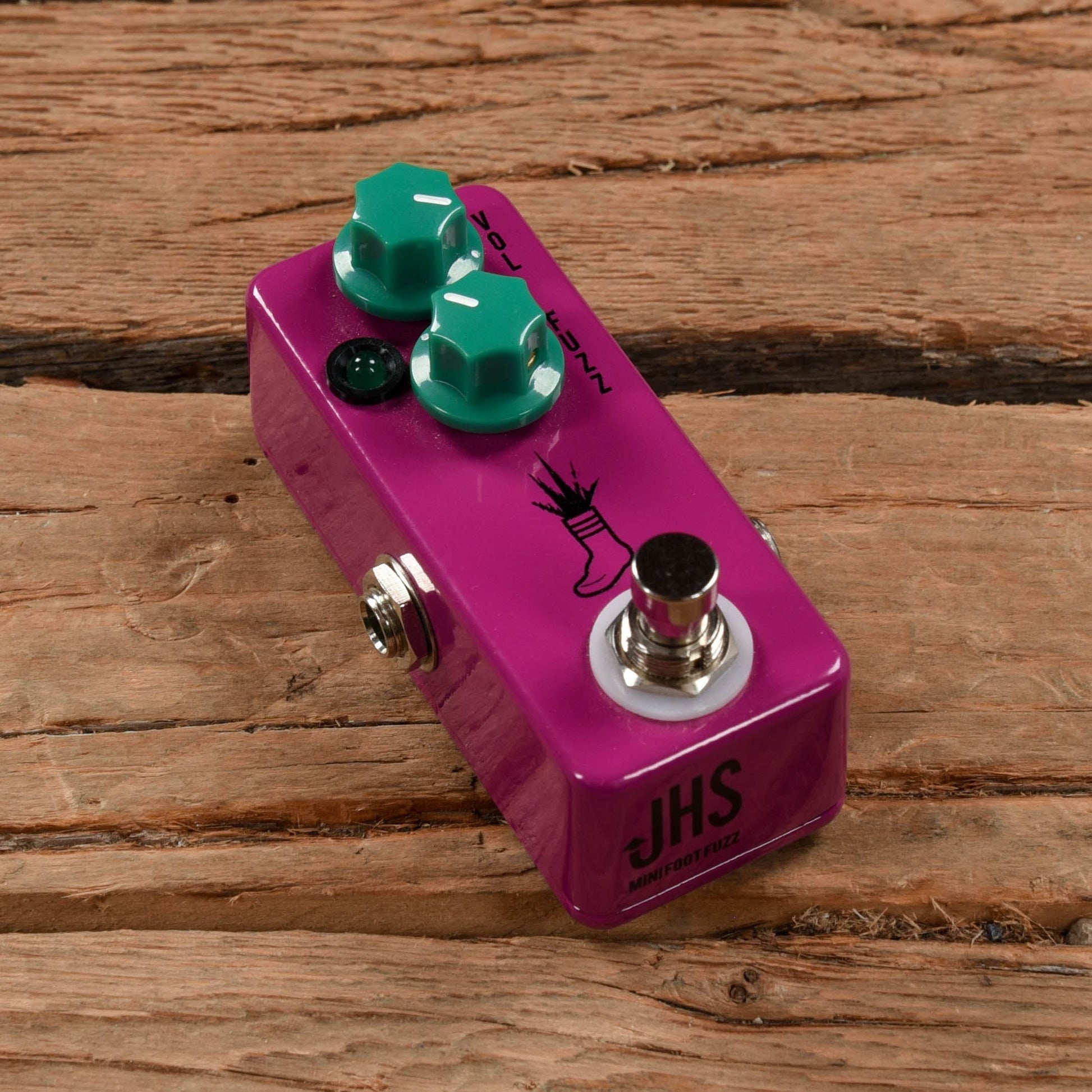 jhs mini foot fuzz pedal JHS Mini Foot Fuzz V1