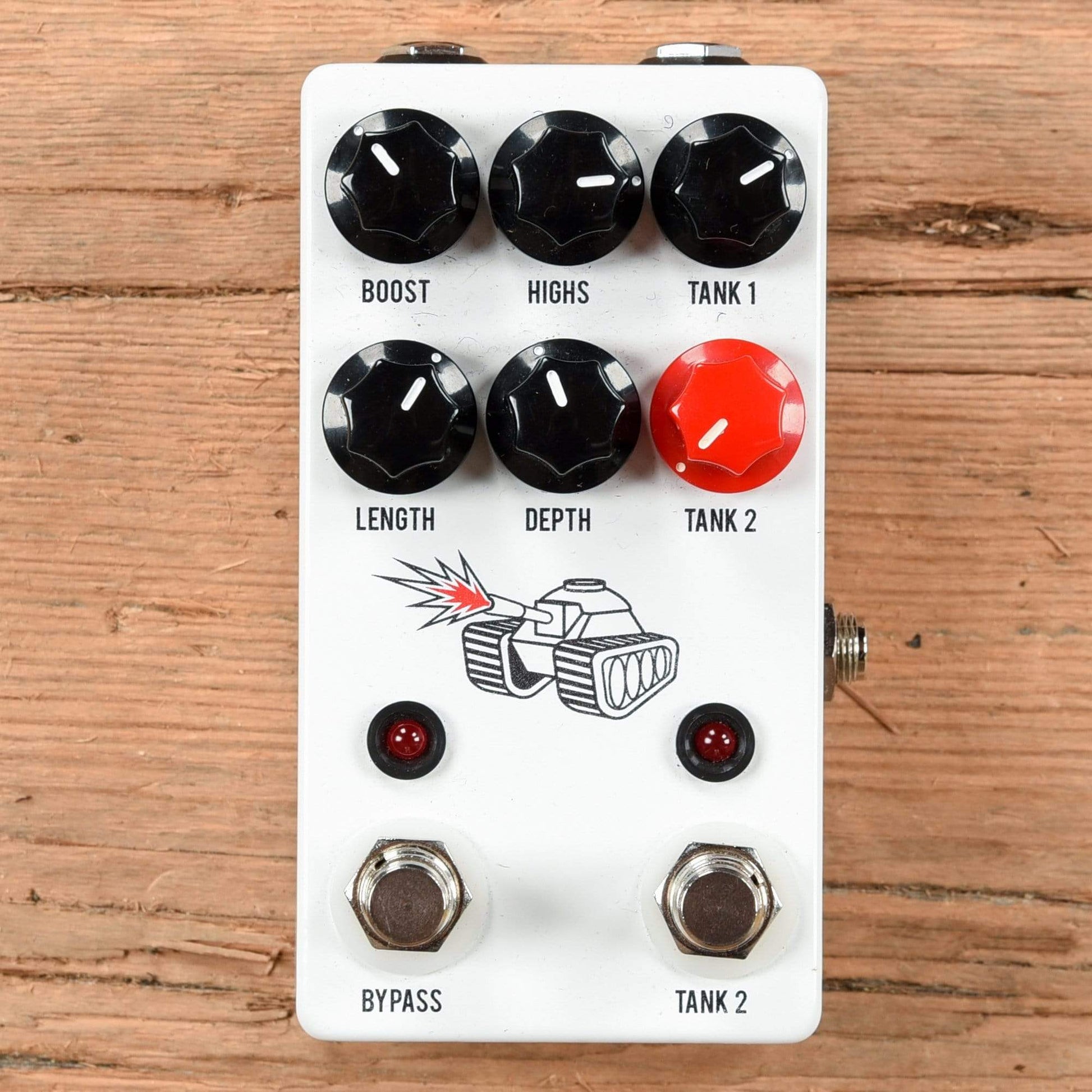 jhs spring tank reverb pedal JHS Spring Tank Reverb