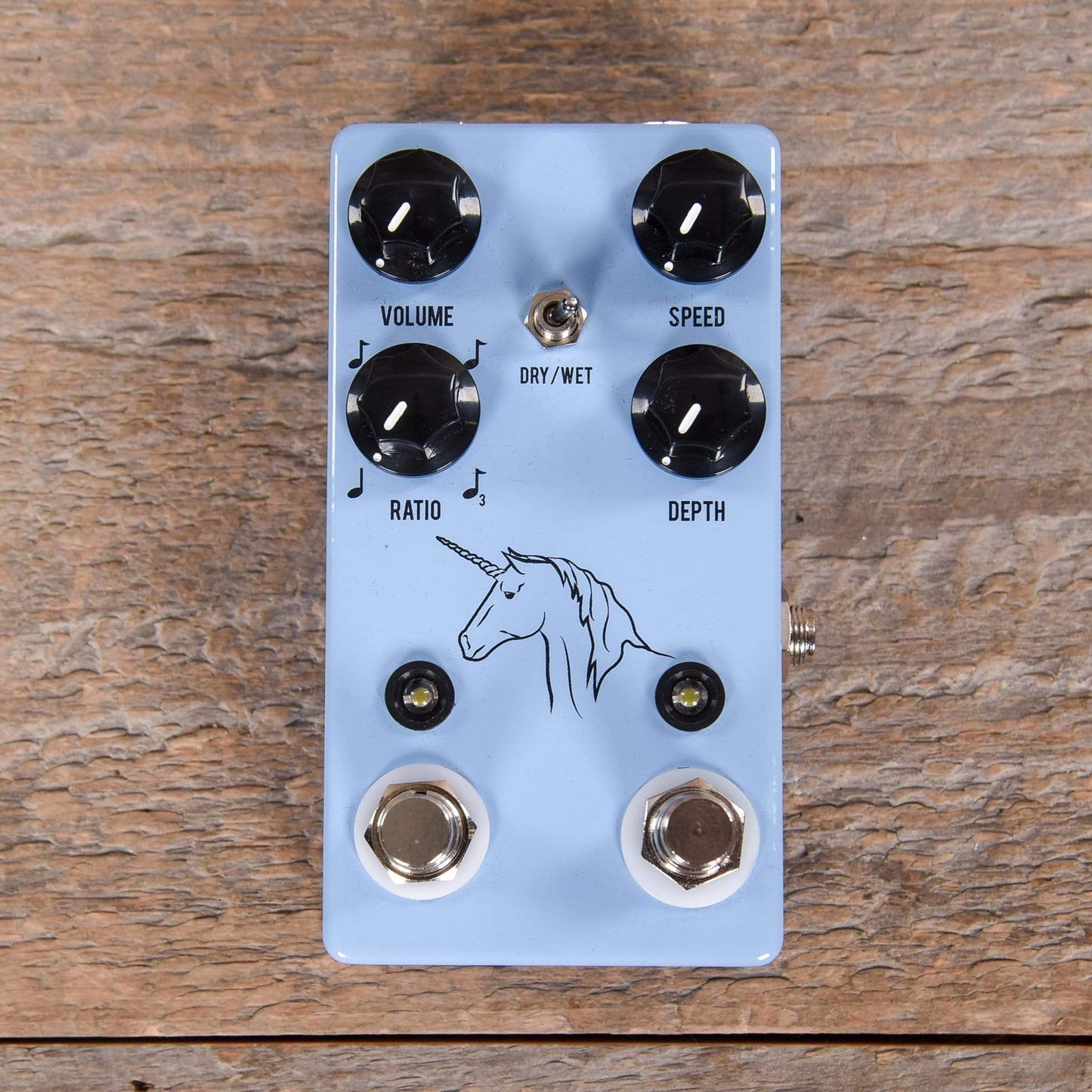 JHS Unicorn v2 Analog Bulb Driven Uni-vibe w/ Tap Tempo Effects and Pedals / Tremolo and Vibrato