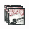John Pearse Acoustic Strings 80/20 Bronze Medium 13-56 3 Pack Bundle Accessories / Strings / Guitar Strings