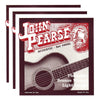 John Pearse Acoustic Strings Phosphor Bronze Light 12-53 (3 Pack Bundle) Accessories / Strings / Guitar Strings