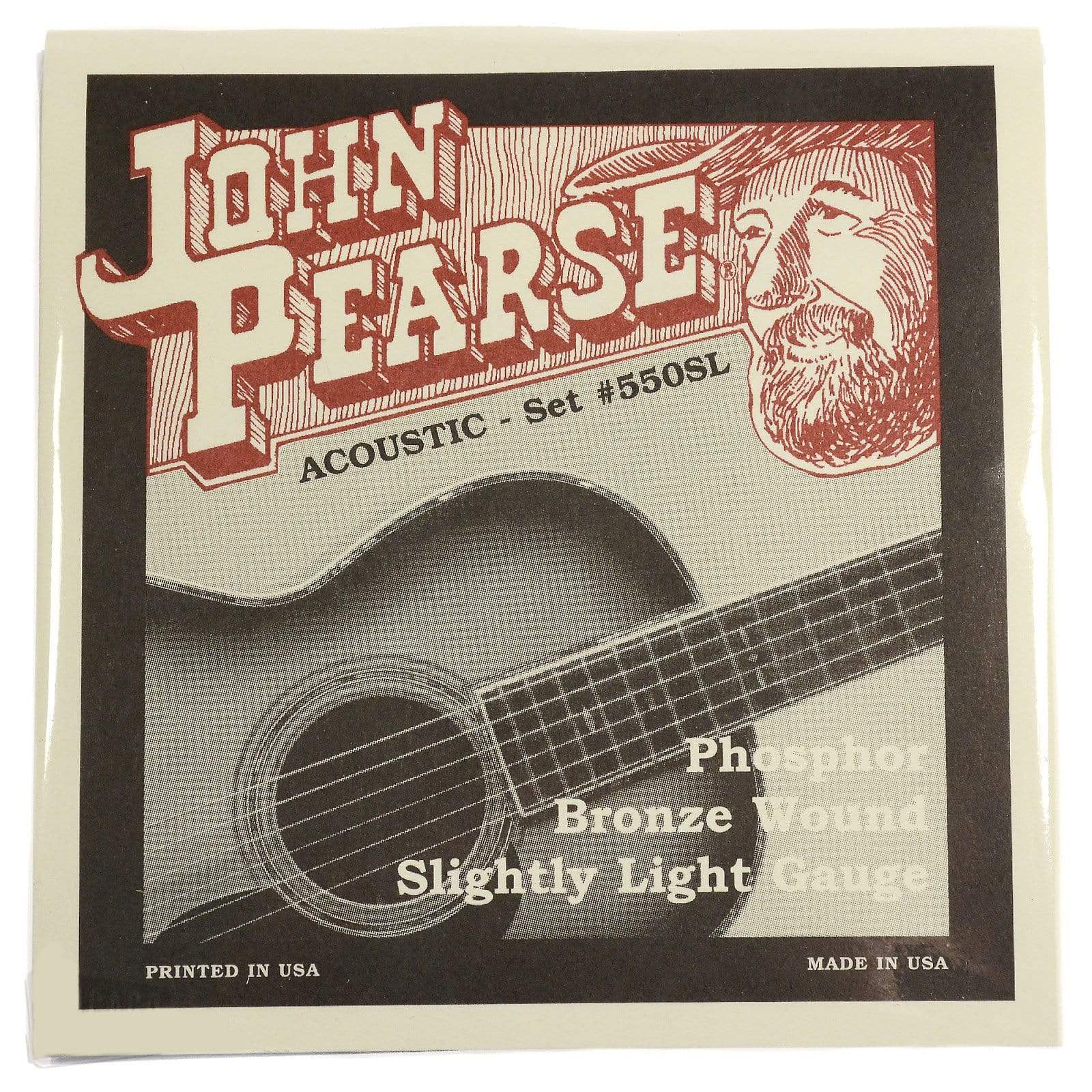 John Pearse Acoustic Strings Phosphor Bronze Slightly Light 11-50 Accessories / Strings / Guitar Strings