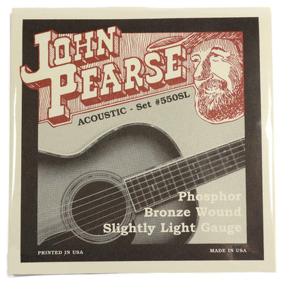 John Pearse Acoustic Strings Phosphor Bronze Slightly Light 11-50 Accessories / Strings / Guitar Strings