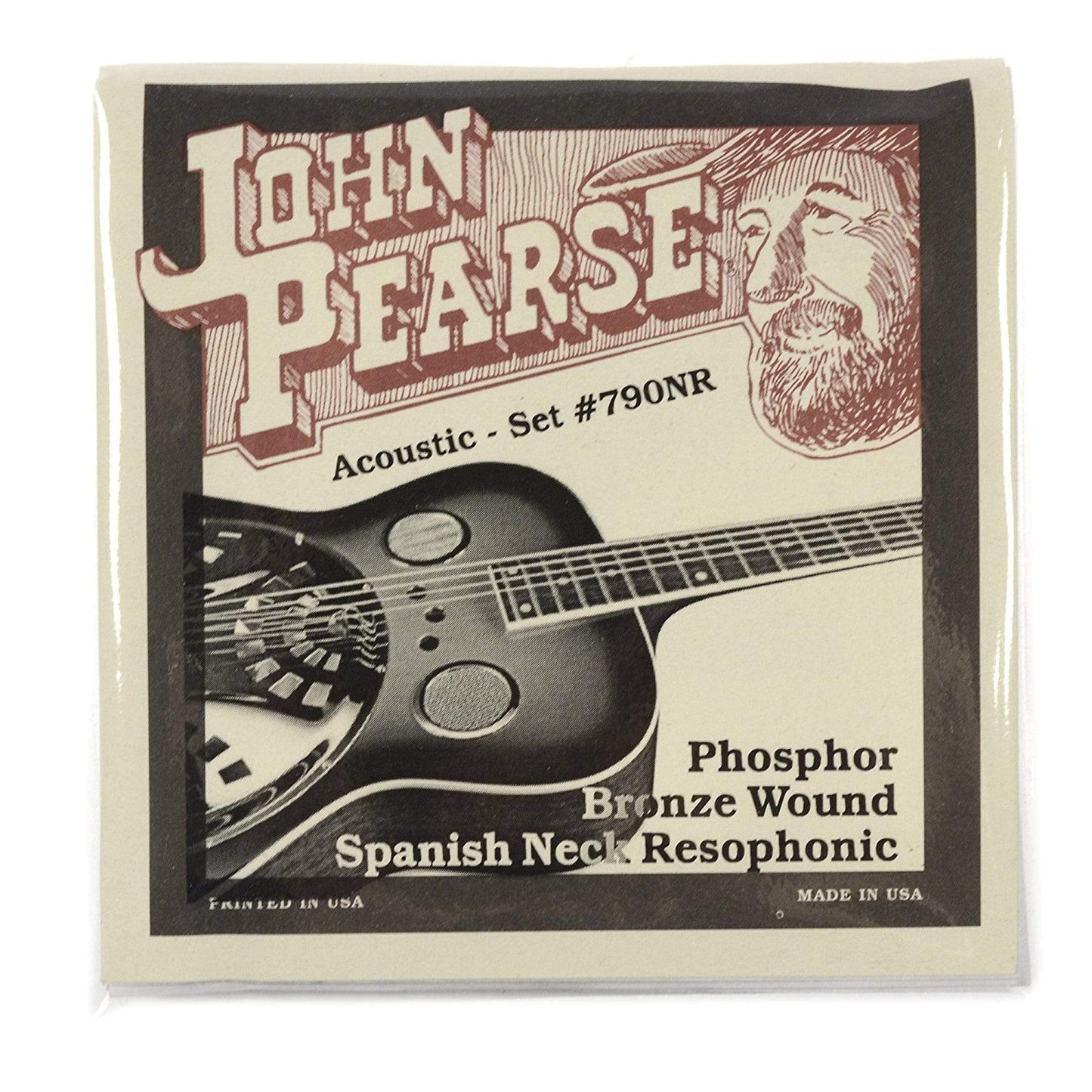 John Pearse Acoustic Strings Phosphor Bronze Spanish Neck Resophonic 13-56 (6 Pack Bundle) Accessories / Strings / Guitar Strings