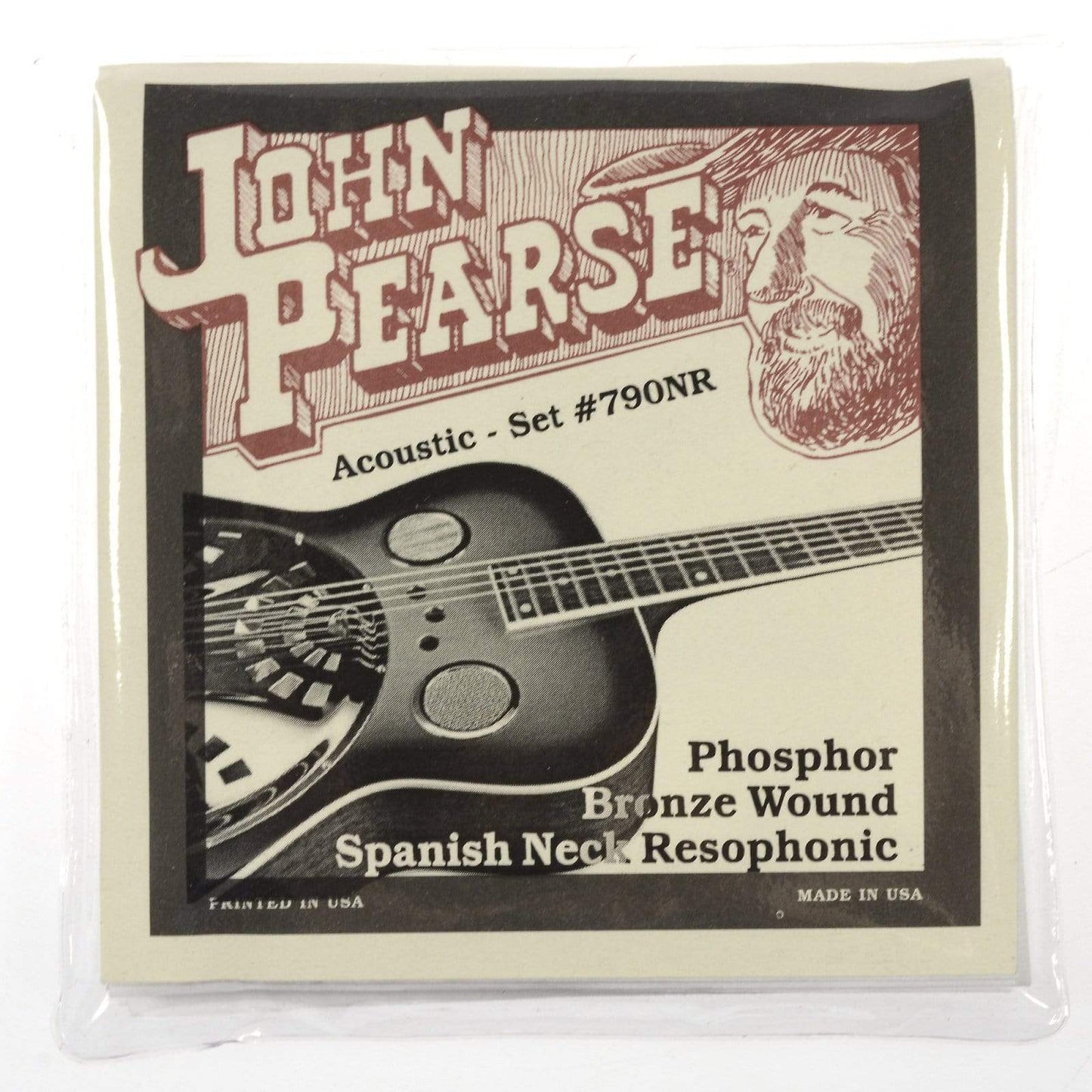 John Pearse Acoustic Strings Phosphor Bronze Spanish Neck Resophonic 13-56 Accessories / Strings / Guitar Strings