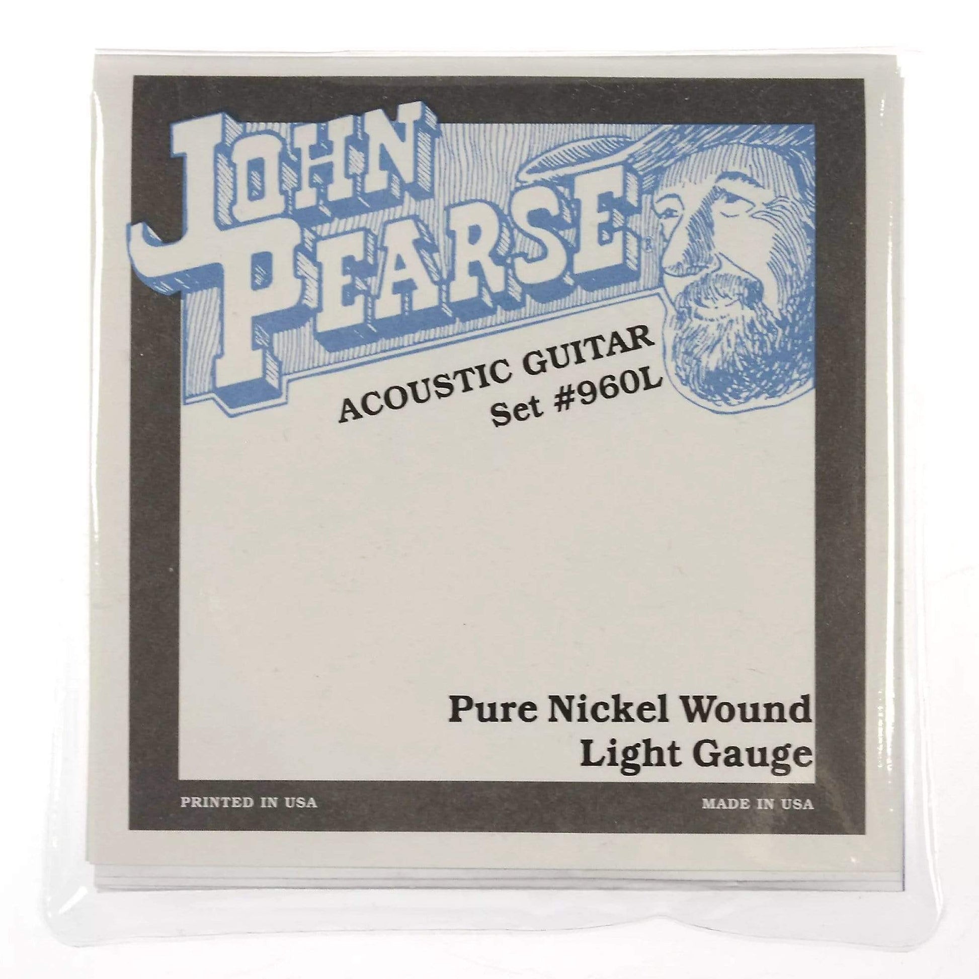 John Pearse Acoustic Strings Pure Nickel Light 12-54 (3 Pack Bundle) Accessories / Strings / Guitar Strings