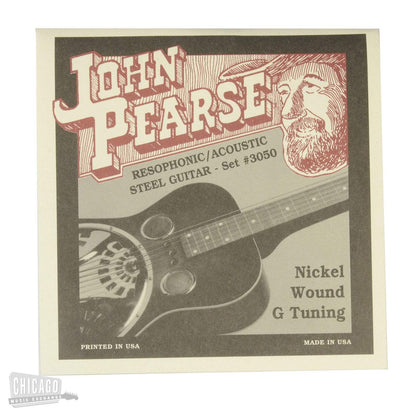 John Pearse Resophonic Strings Pure Nickel G Tuning "Uncle" Josh 18-59 Accessories / Strings / Other Strings