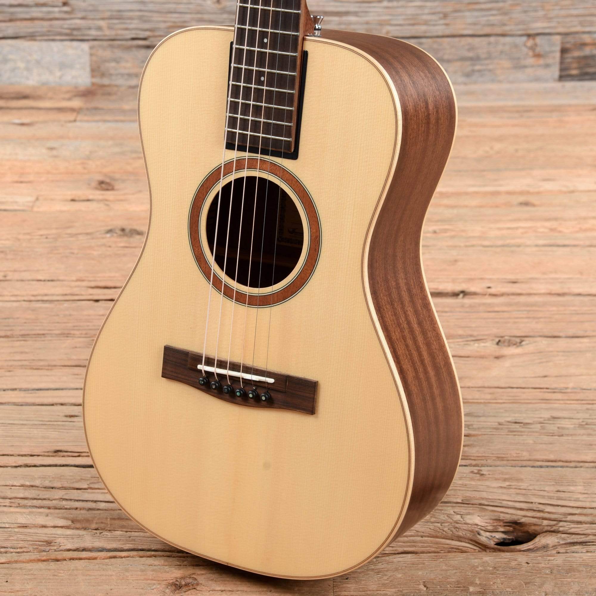 Journey Instruments OF410N Overhead Travel Guitar Natural Acoustic Guitars / Mini/Travel