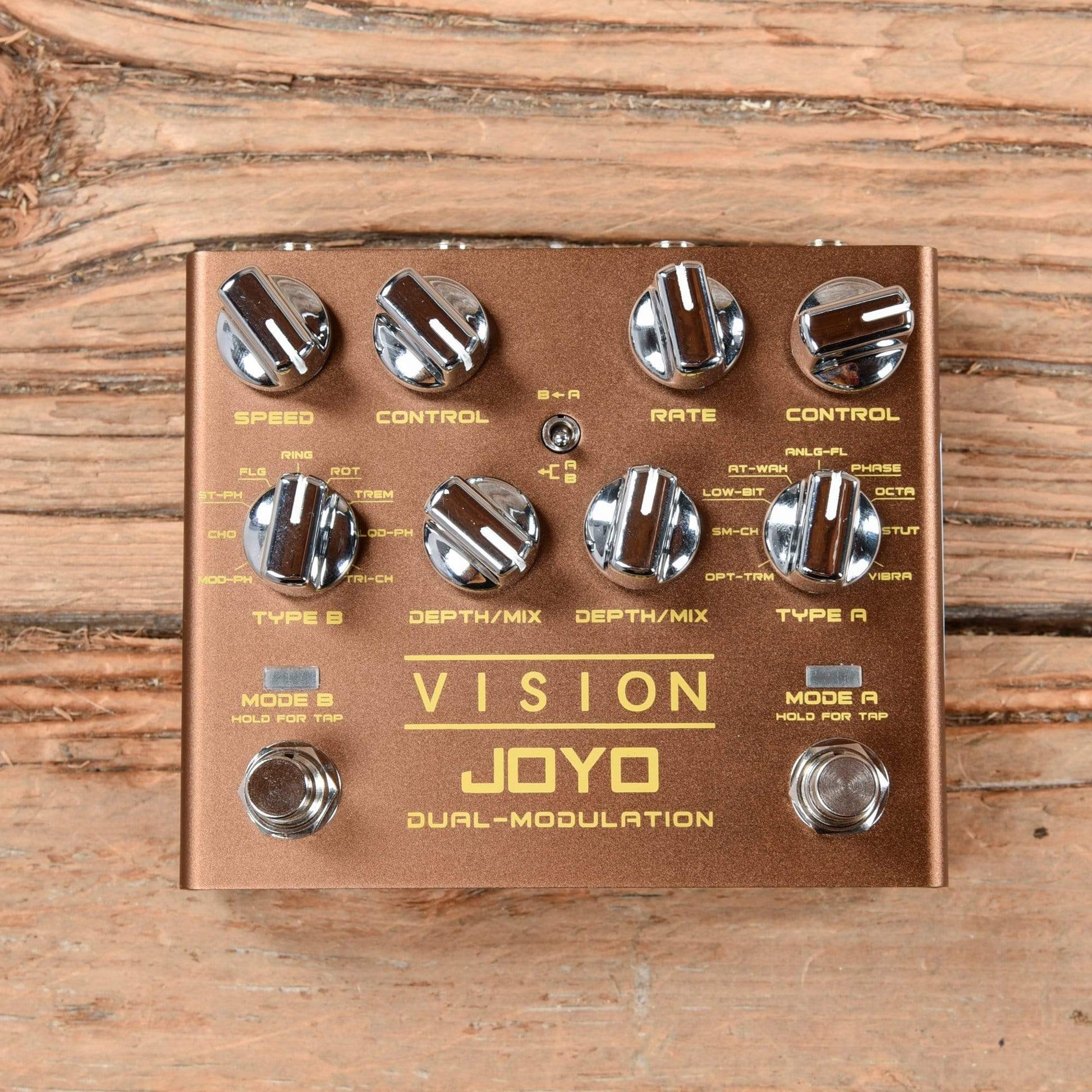 joyo r series pedals Joyo R-Series R-09 Vision Dual-Modulation – Chicago Music Exchange
