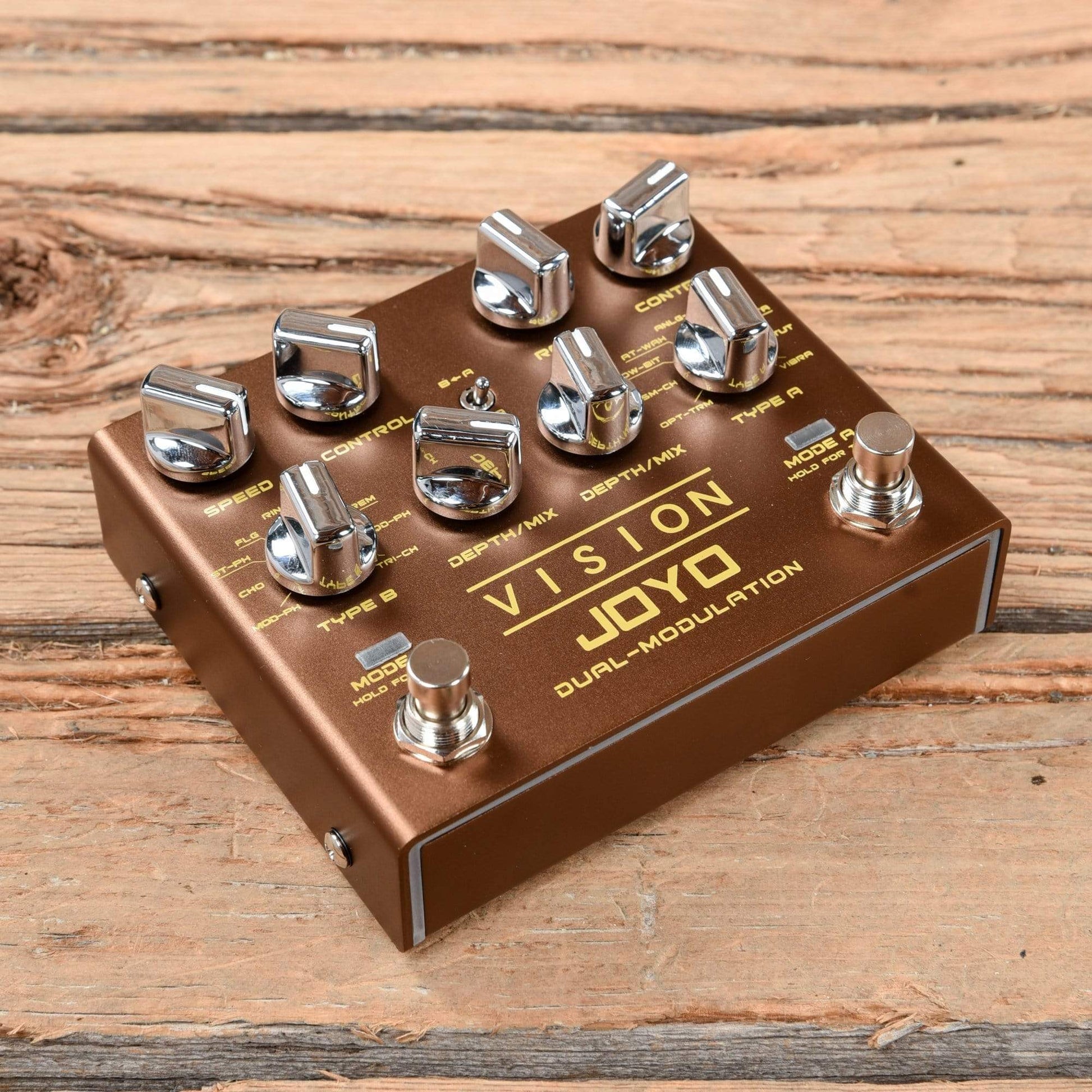 joyo r series pedals Joyo R-Series R-09 Vision Dual-Modulation – Chicago Music Exchange