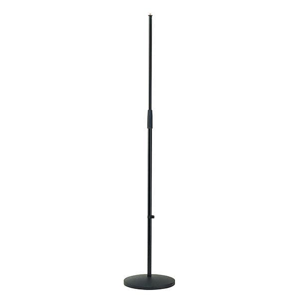 K&M Baseline 260/1 Cast-Iron Round Base Microphone Stand 34-62" Black Accessories / Stands