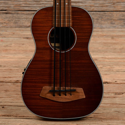 Kala U-Bass-EM-FL Brown Bass Guitars / 4-String