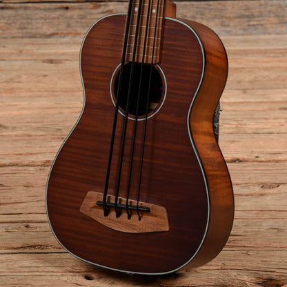 Kala U-Bass-EM-FL Brown Bass Guitars / 4-String